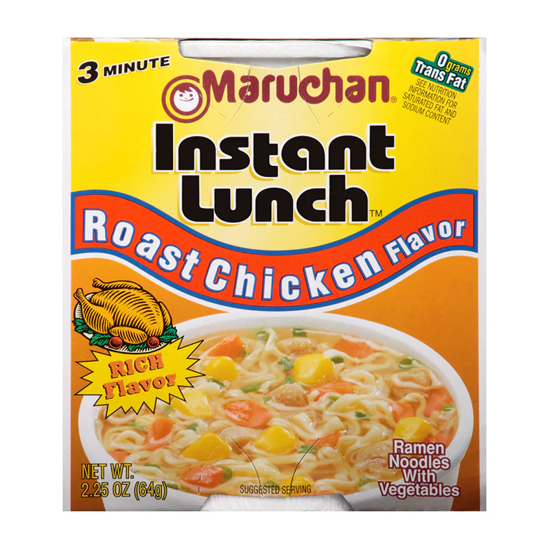 Maruchan Roast Chicken Flavour Instant Lunch Ramen Noodles (64g)