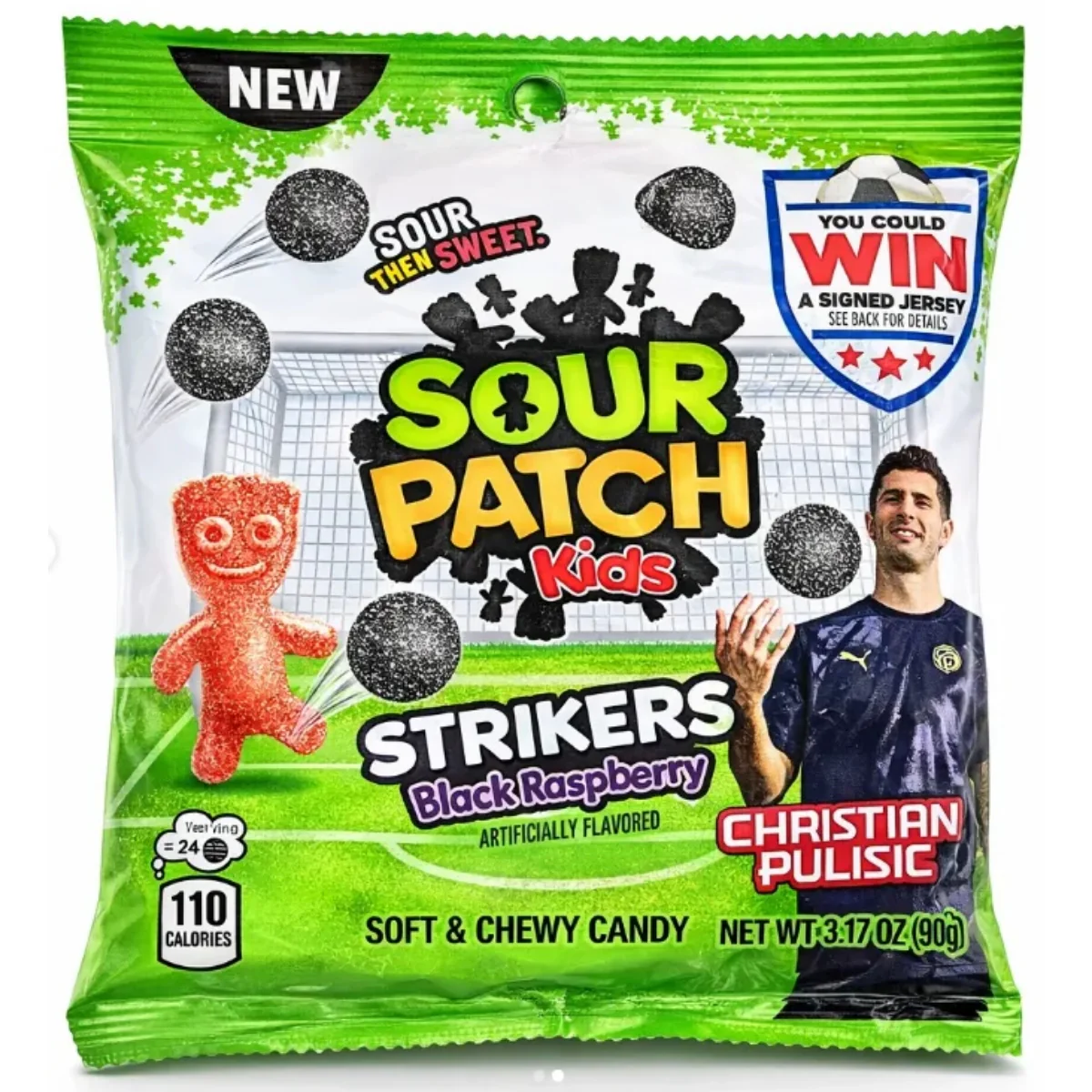 Sour Patch Peg Bag Black Raspberry (90g)