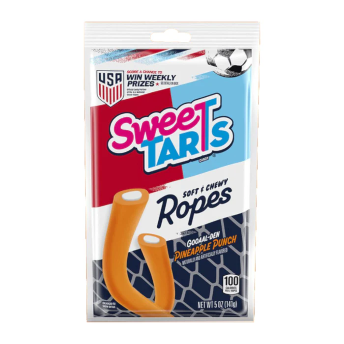 Sweetarts Ropes Limited Edition Gooaal-Den-Pineapple Punch (255g)