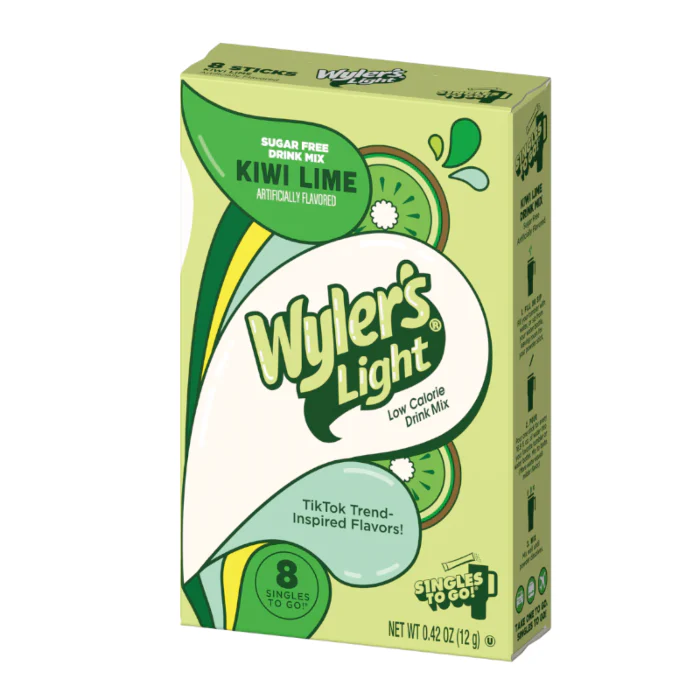 Wyler's Light Singles To Go Watertok Kiwi Lime Singles To Go (12g)